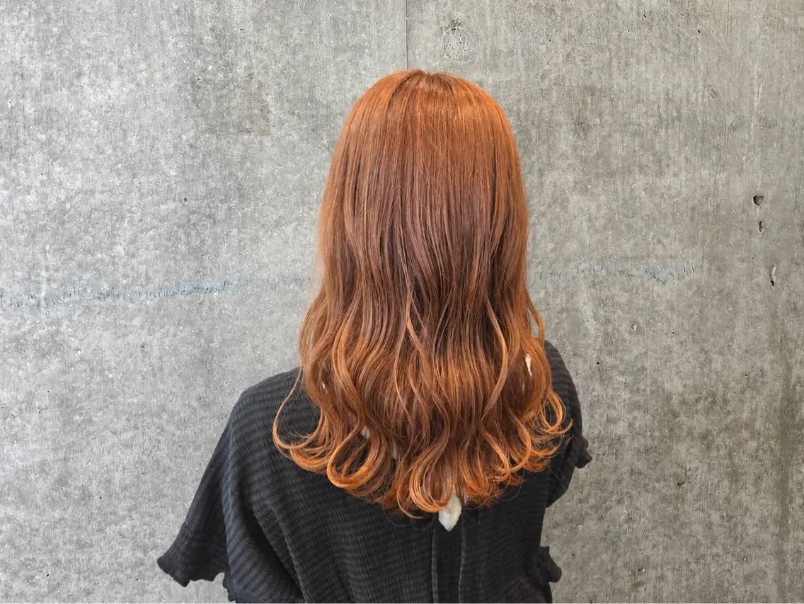 セミロング カラー 蓮見友里 PiSTA/portのヘアスタイル