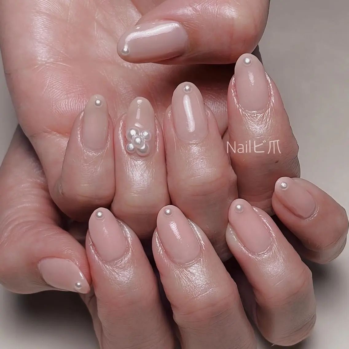 ネイル アートネイル シンプルネイル Nail ビ爪のネイルデザイン