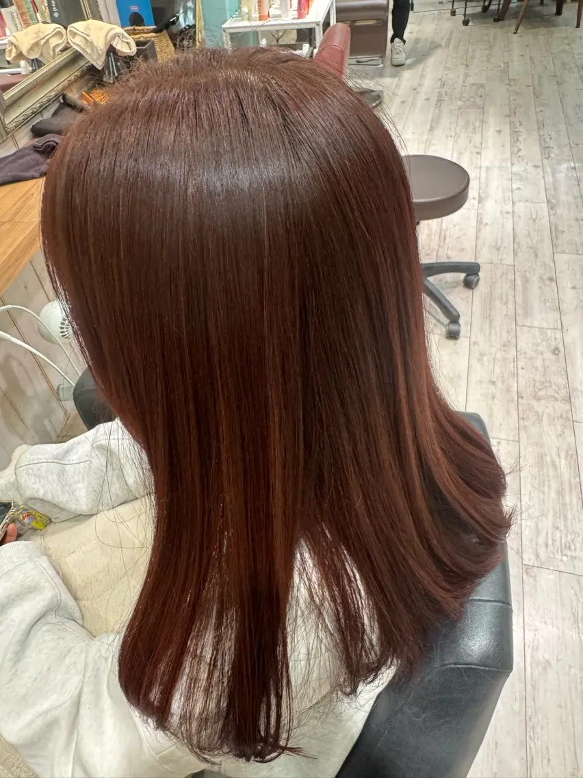 セミロング カラー 🧸コトナ越谷 🍯豊田さくらのヘアスタイル