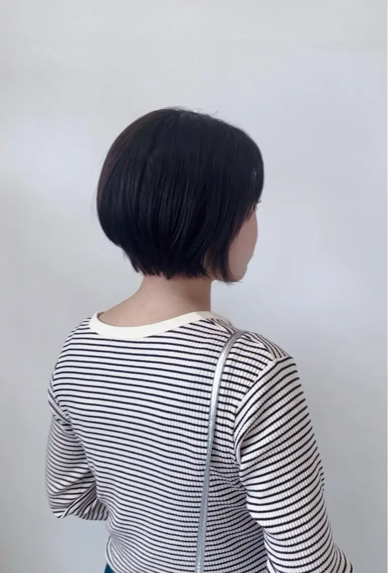 ショート カラー ショートボブ ボブ ショートヘア 店長/髪質改善 艶カラー/清水祥偉のヘアスタイル