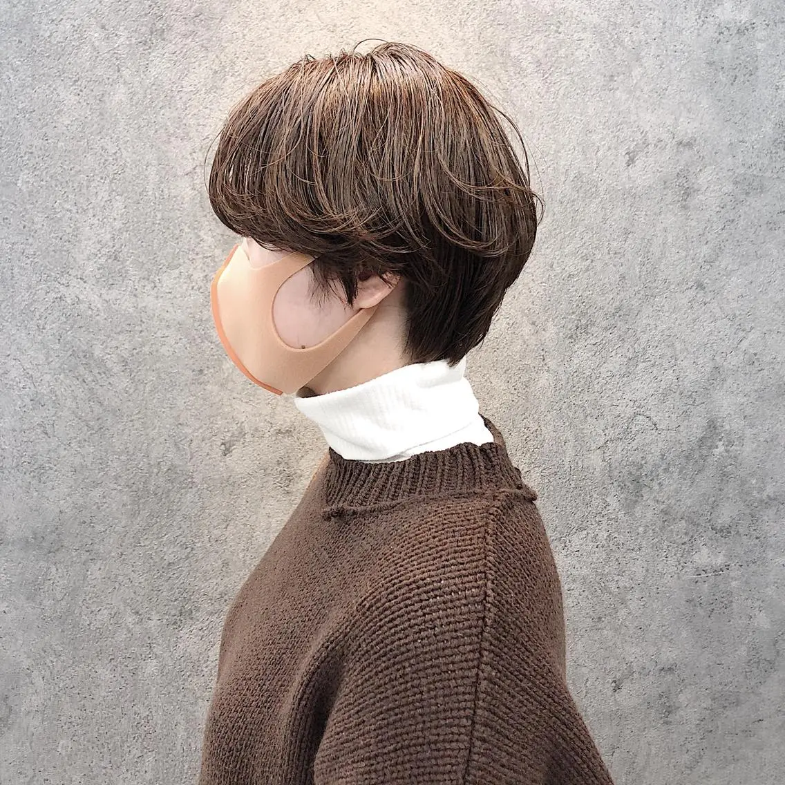 ショート ショートヘア カット ヘアカラー トリートメント 所渉/韓国レイヤー /ウルフカットのヘアスタイル