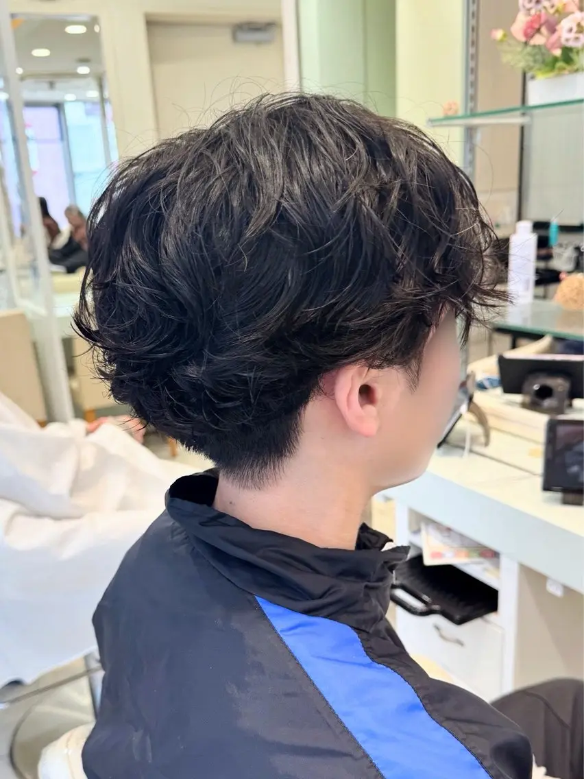 パーマ メンズ 【𝐀𝐬𝐡-池袋 】ひな💭🎀のヘアスタイル