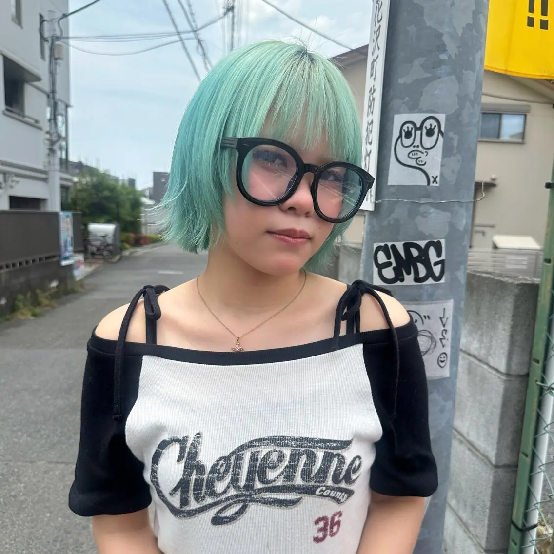 ショート カラー ヘアカラー ブリーチ🩸 レイヤー🪬yumeのヘアスタイル