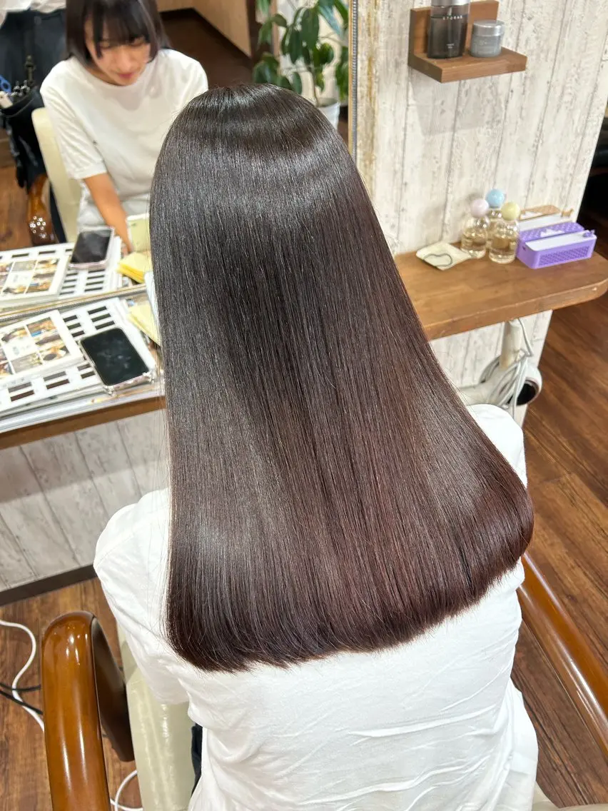 ロング トリートメント 早坂 さくらのヘアスタイル