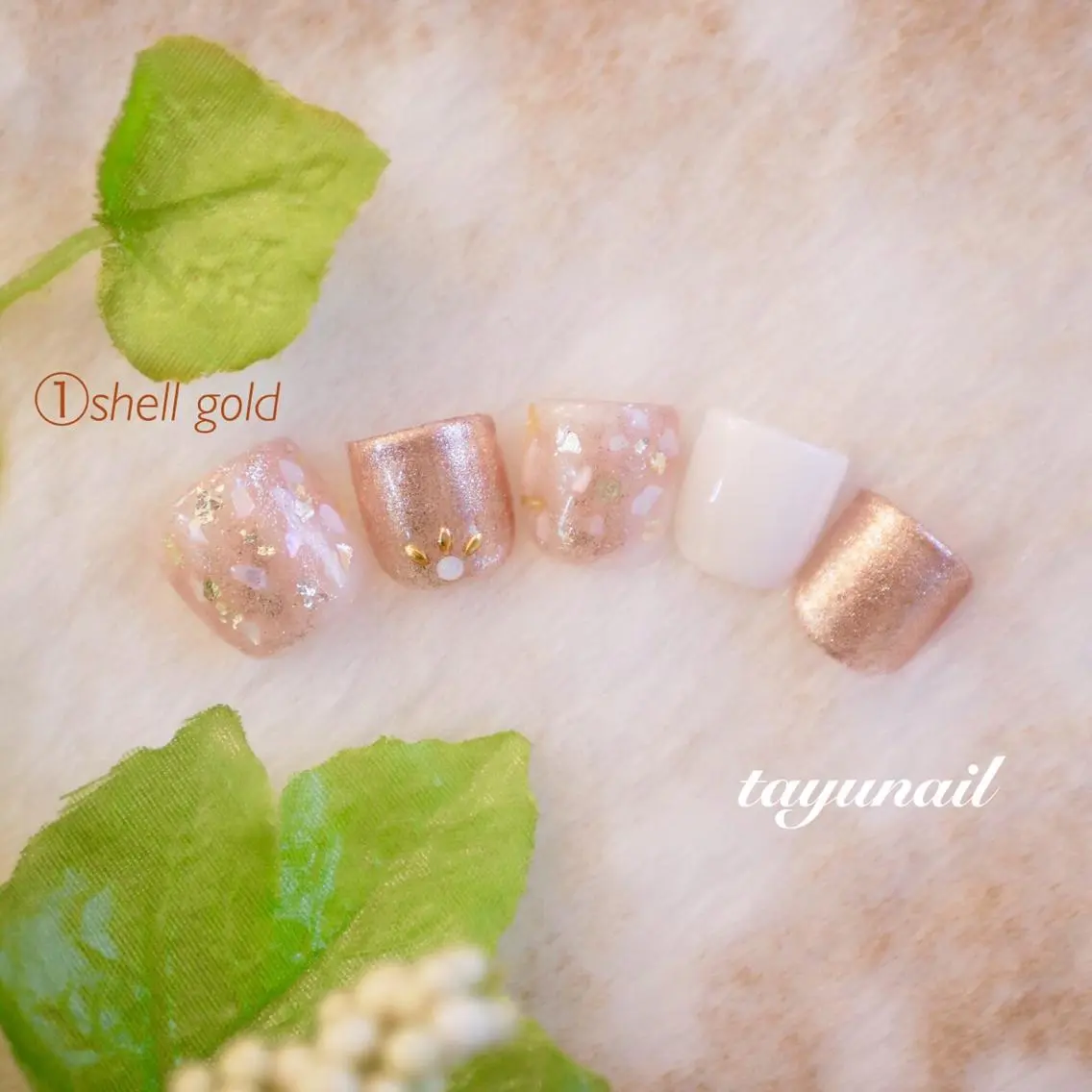 ネイル フットネイル ネイルサロン 【たゆnail】のネイルデザイン