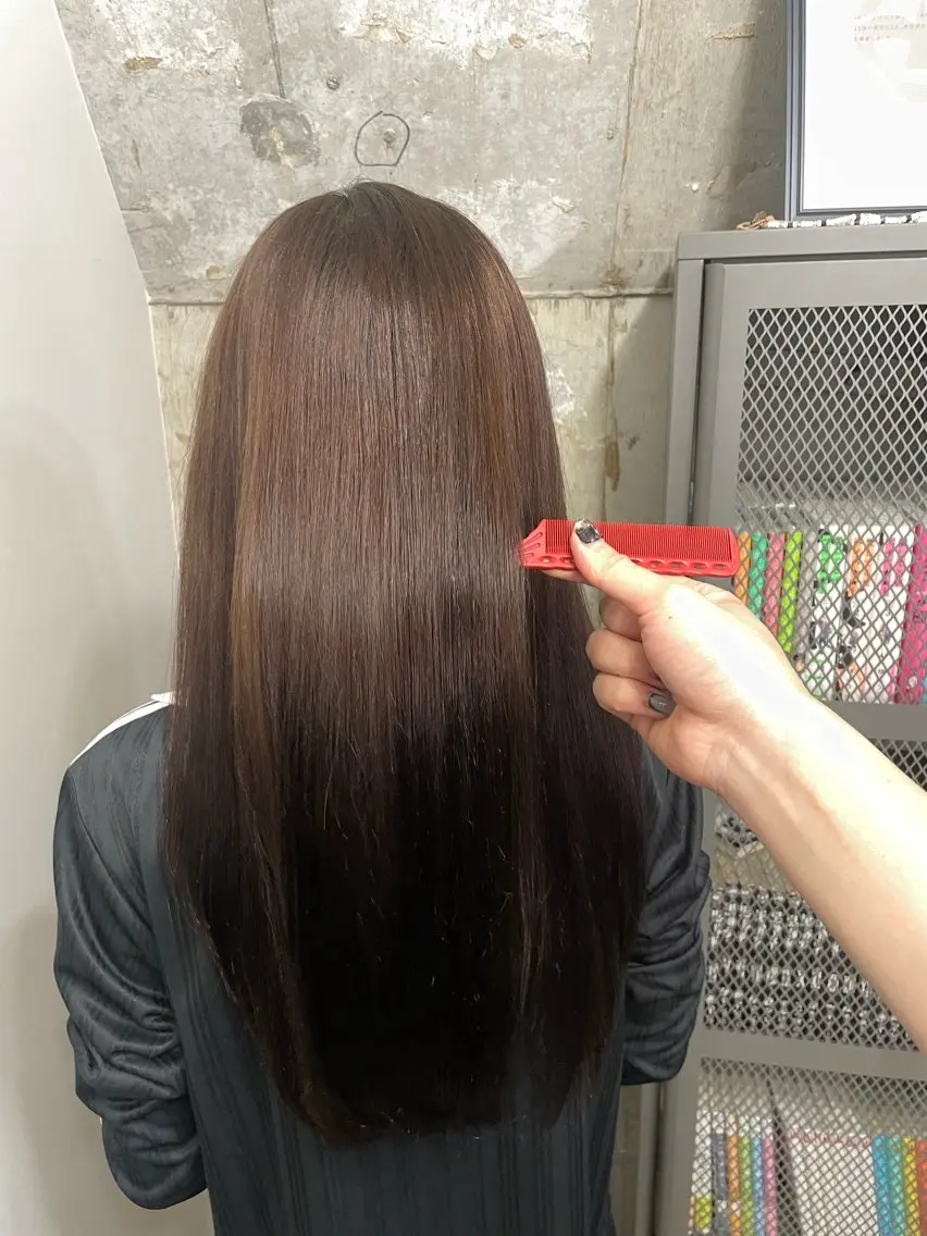 ロング トリートメント トリートメント ニュアンスカラー/ 🫧レミ(坊主)のヘアスタイル