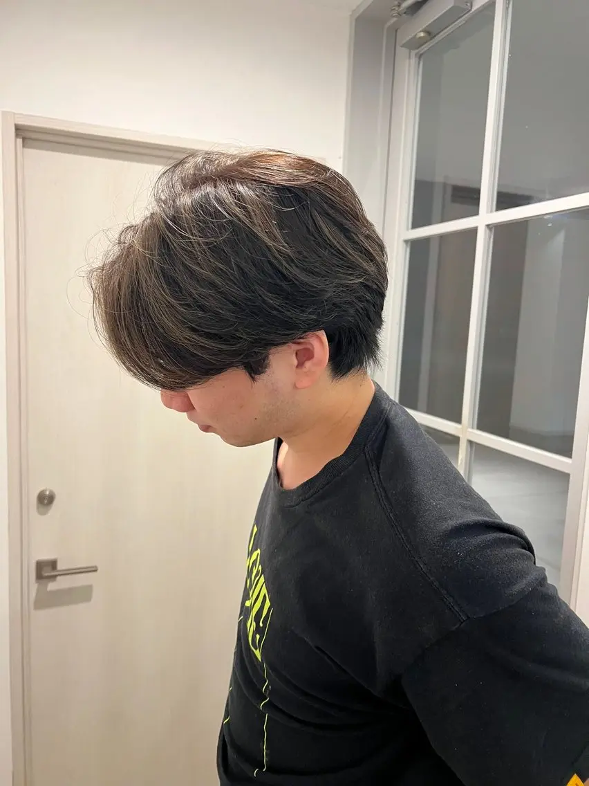 ショート ハイライト 宮内大輔 /髪質改善/艶カラーのヘアスタイル