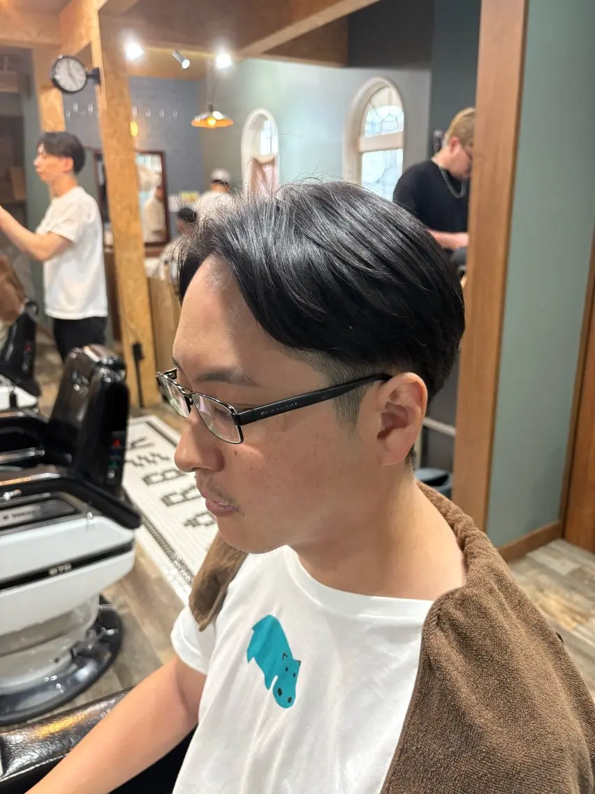 ミディアム メンズ 木名瀬 海星のヘアスタイル