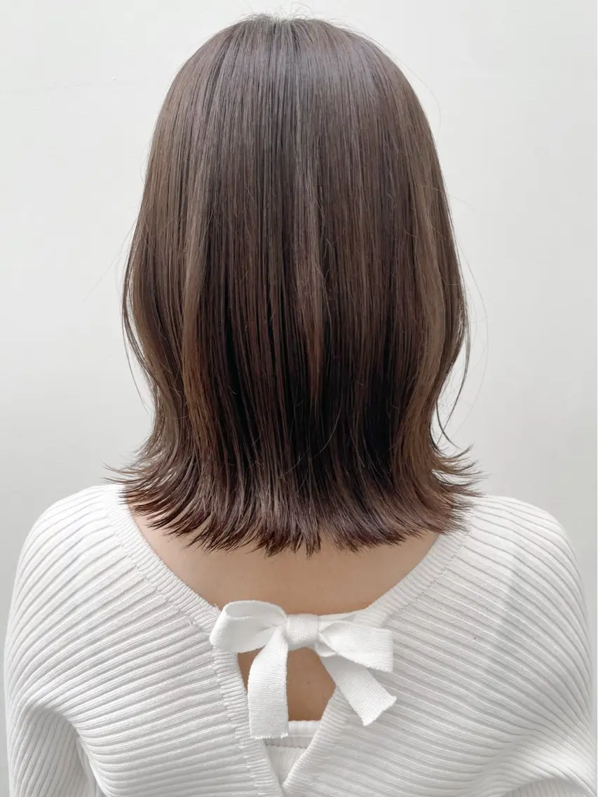 ミディアム カラー 【lyann表参道】 大内優衣のヘアスタイル
