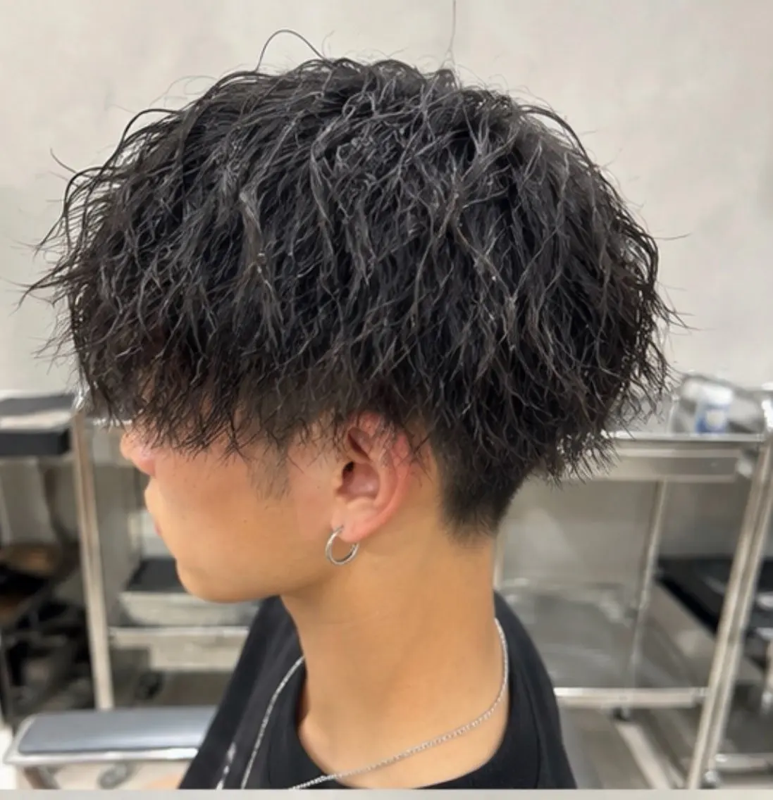 メンズ メンズパーマ カット パーマ 田中 和葉のヘアスタイル