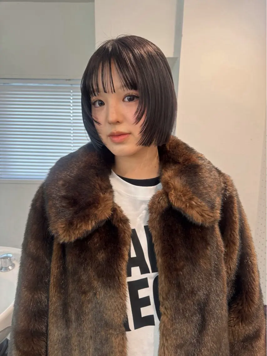 ショート カラー YUI★梅田美容室★ ニュアンスカラー★のヘアスタイル