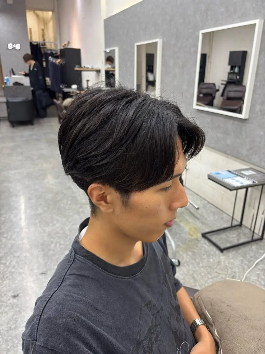 ショート メンズ カット メンズカット/パーマ /ゆーひのヘアスタイル