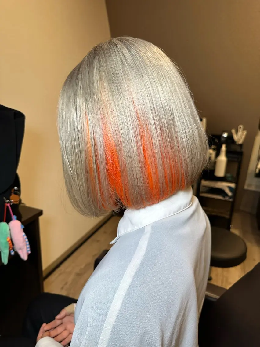 ショート カット ヘアカラー トリートメント 🍀ケアブリーチ カラー🍀坂井のヘアスタイル