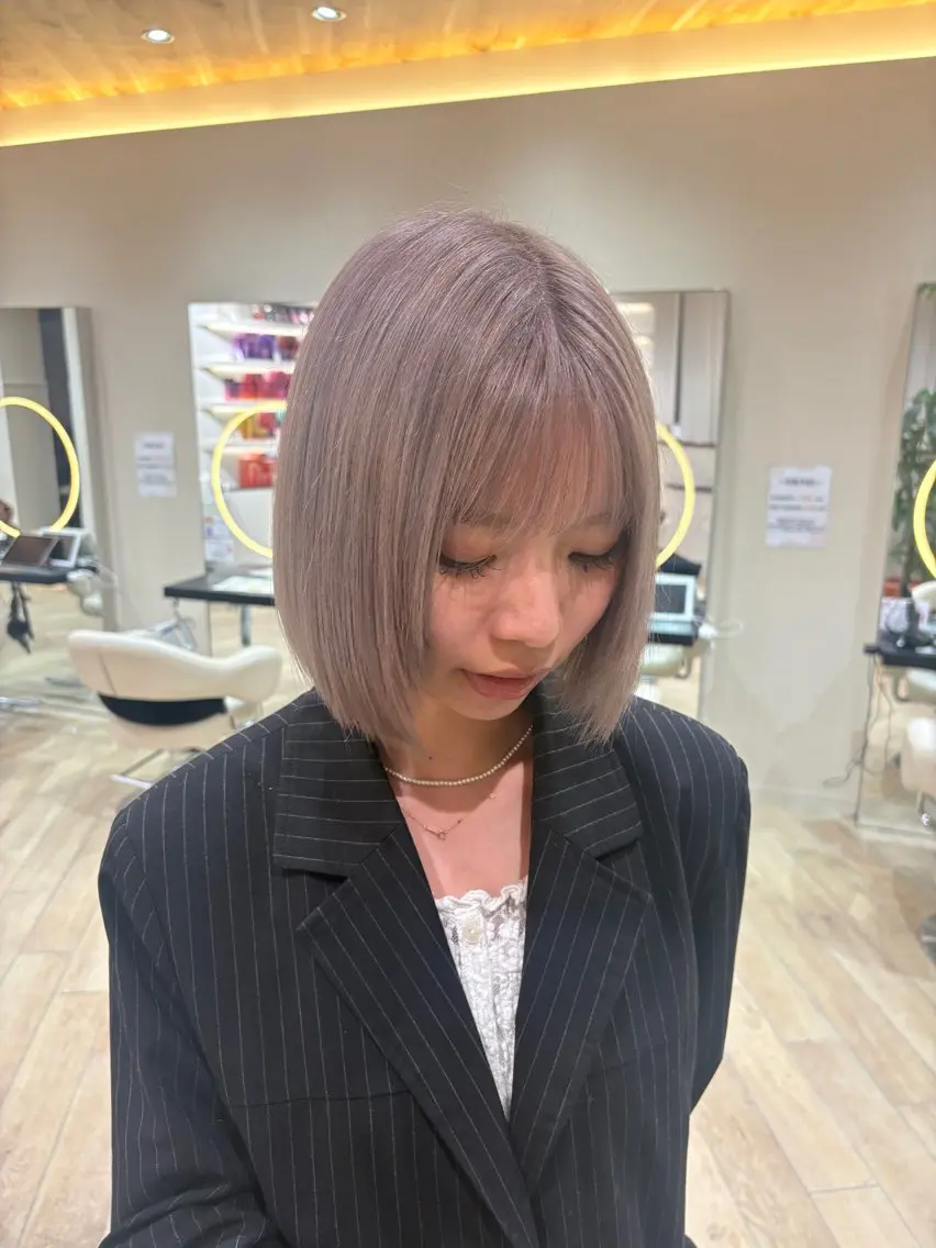 ショート レイヤー/ハイライト /🩶HINAのヘアスタイル