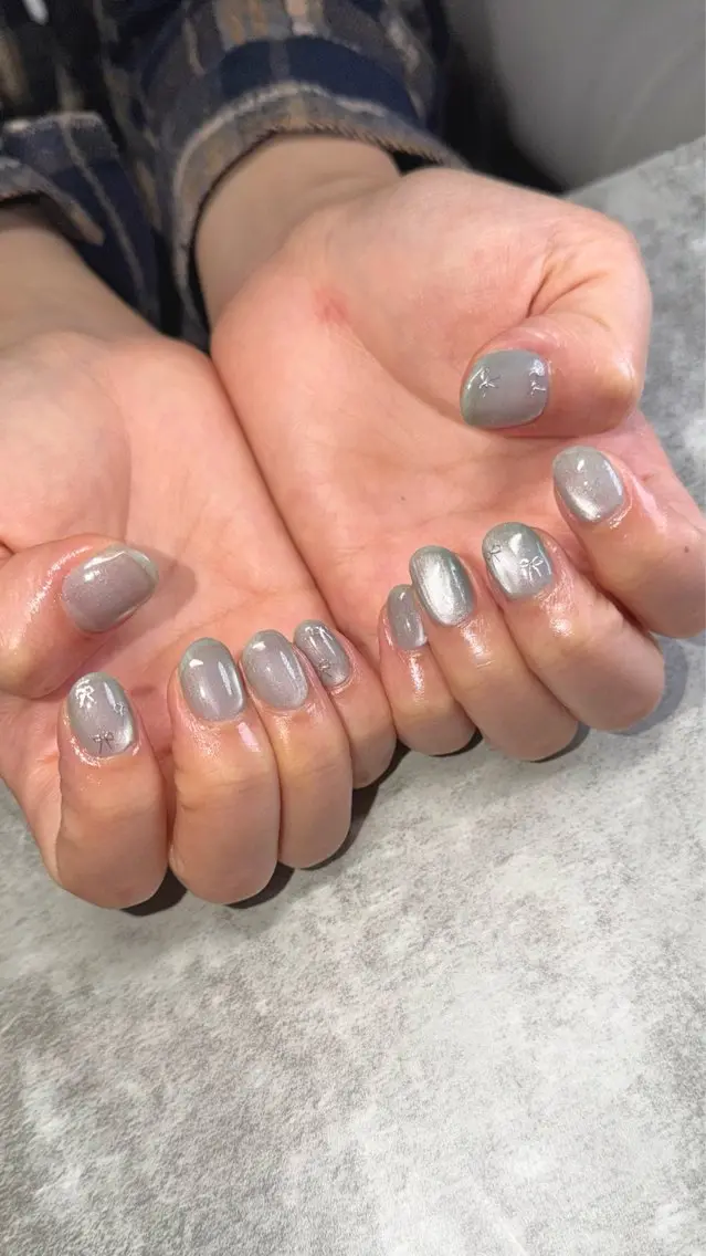 ネイル ハンドネイル ハンドケア shino🌟 痛ネイルのネイルデザイン