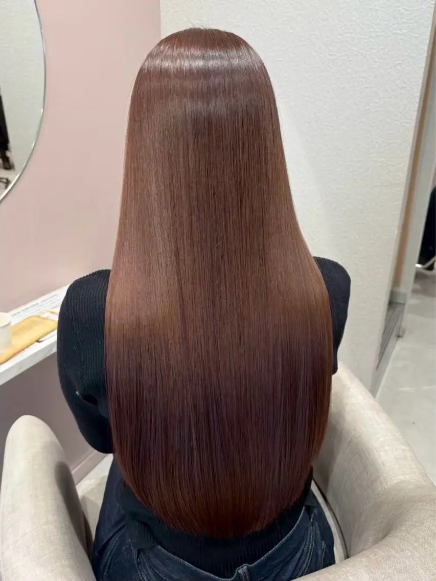[超お得❗️]誰でもツヤ髪になれる✨縮毛矯正🫧の写真