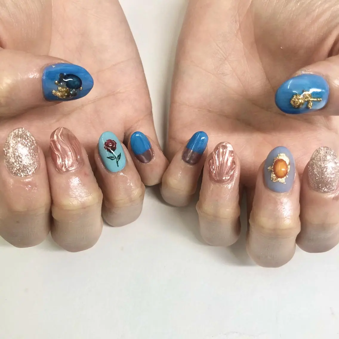 ネイル ニュアンスネイル 🎀AYAKO 🎀中韓ネイルのネイルデザイン