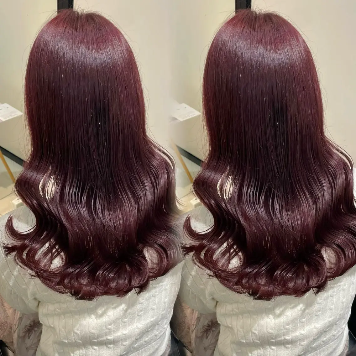 ロング カラー カット ヘアカラー トリートメント ブリーチなしカラー kana🐱のヘアスタイル