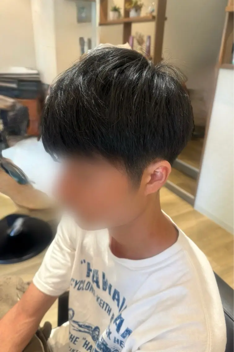 ショート メンズ 刈り上げ 安達 光琉のヘアスタイル