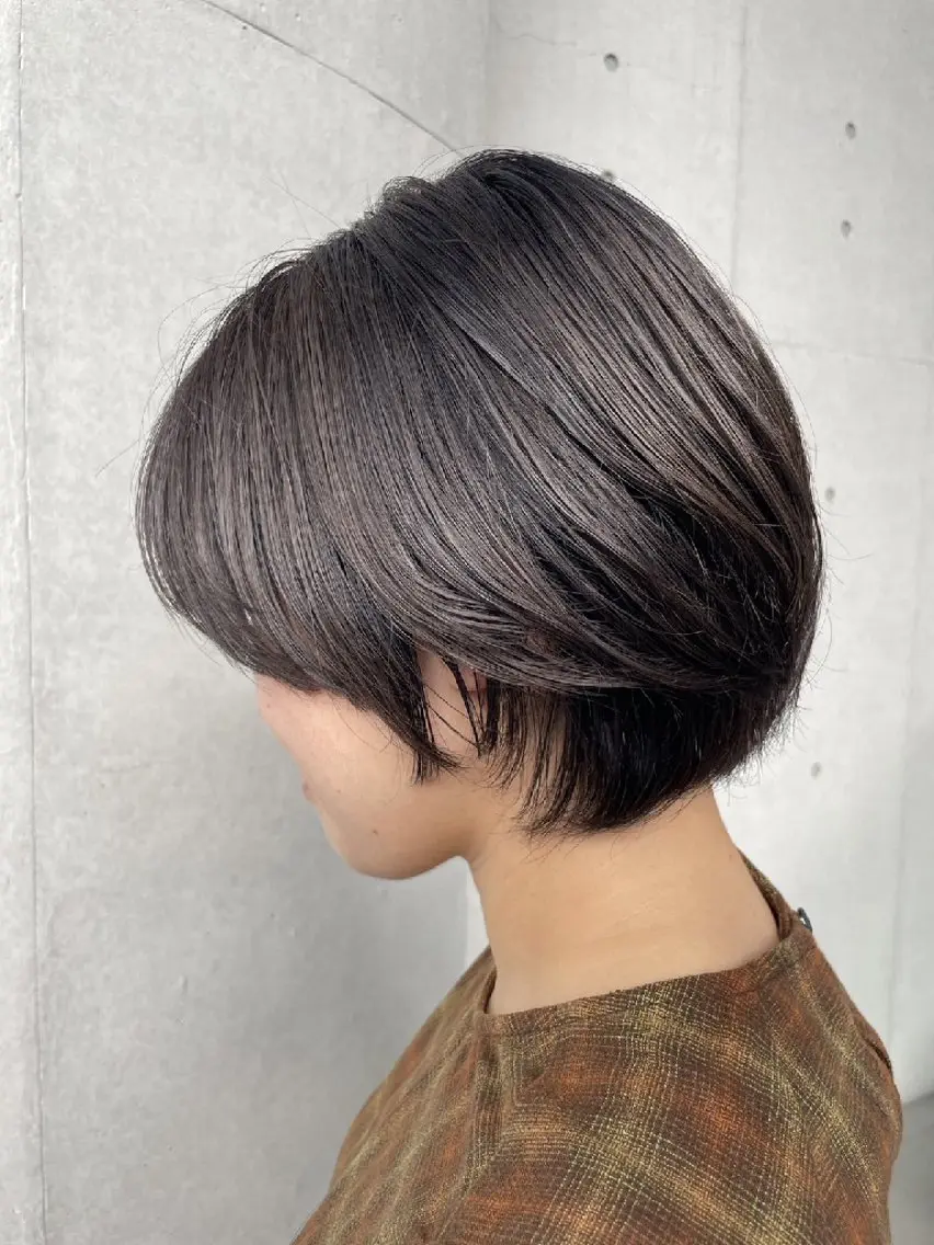 ショート カラー ブリーチ 透明感カラー ASAKO ✴︎アメリシュシュのヘアスタイル