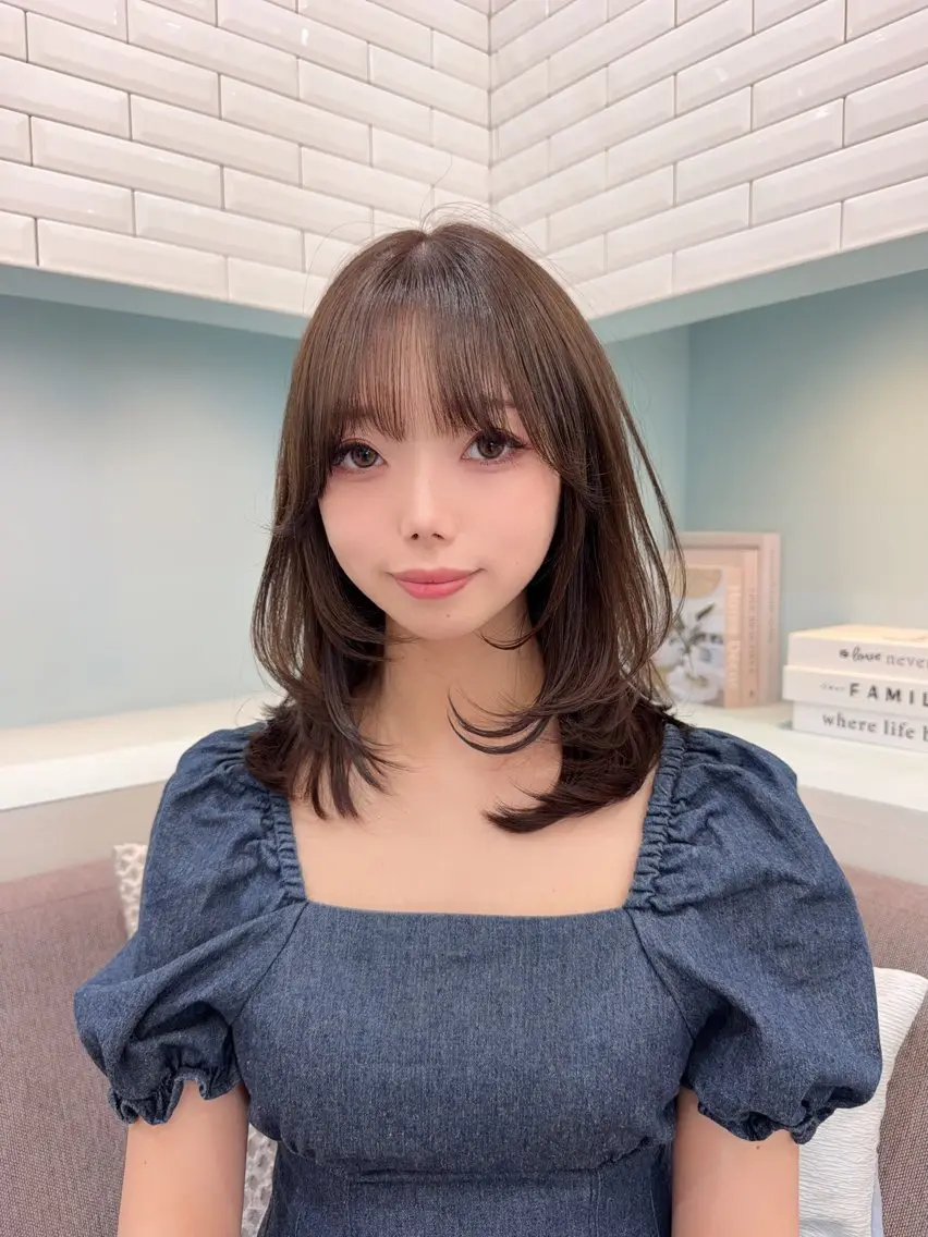 ミディアム ヘアカラー トリートメント koudai dopelitのヘアスタイル