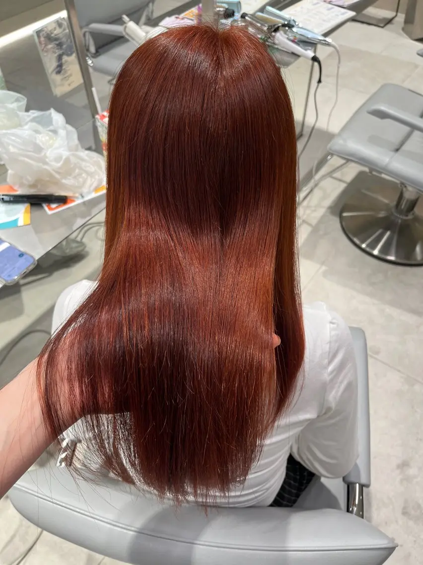 【ブリーチなし】ダブルカラーの写真