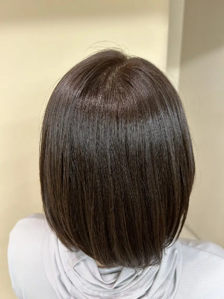 白髪染めカラー（リタッチ）＋1STEPトリートメントの写真