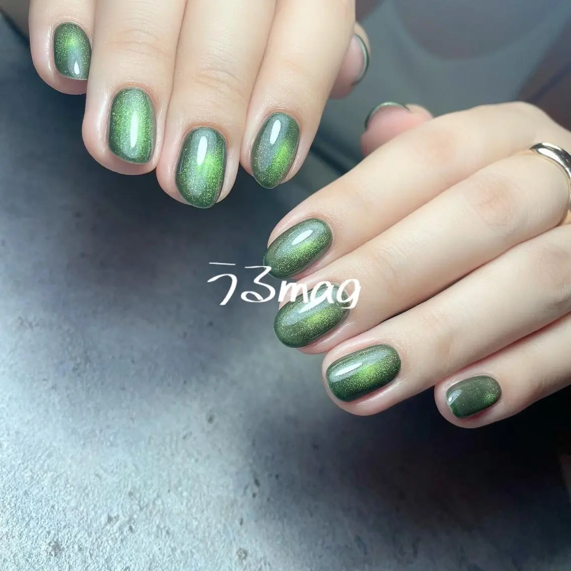 《ハンド》オフ有り🫶【パラジェル】ワンカラーベース×オーロラ🫧orマグネット🪩 組み合わせ自由🌈の写真