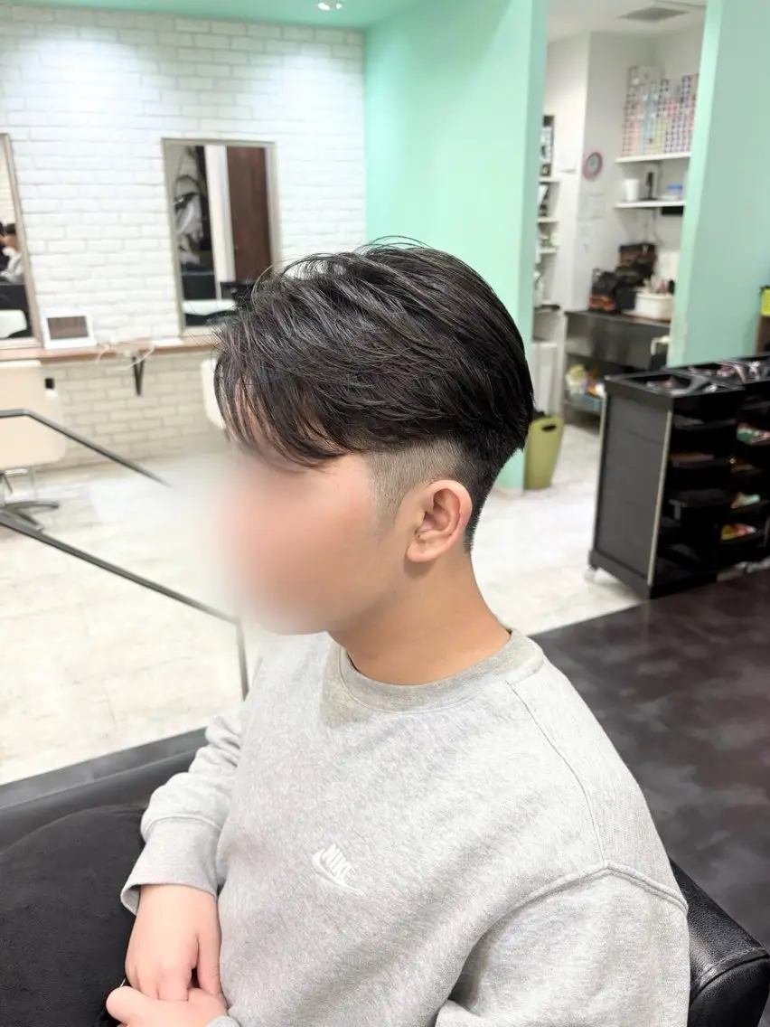 パーマ メンズ カラー0円モデル募集 ♡nanami♡のヘアスタイル