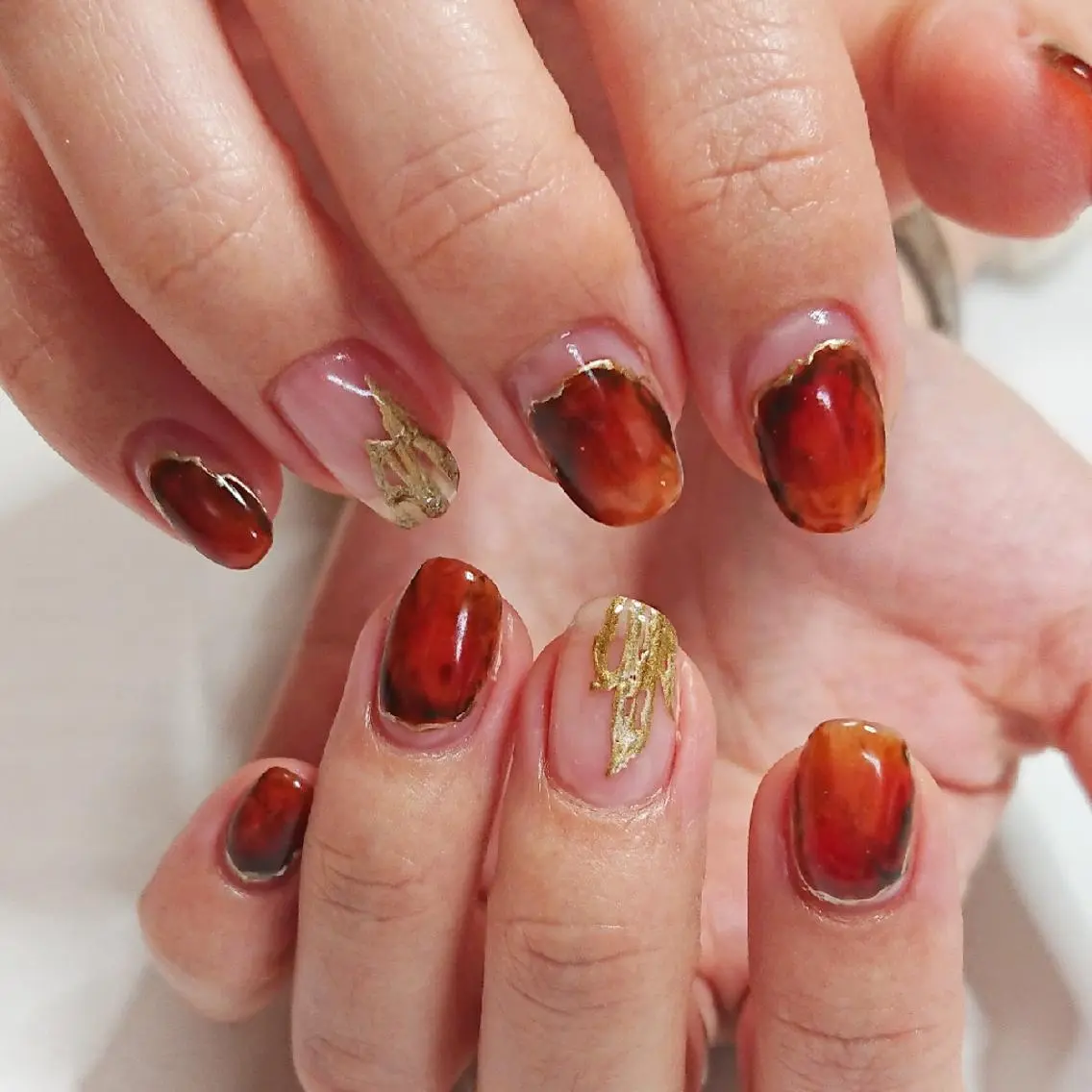 ネイル ニュアンスネイル ハンドネイル Lilith Nailのネイルデザイン