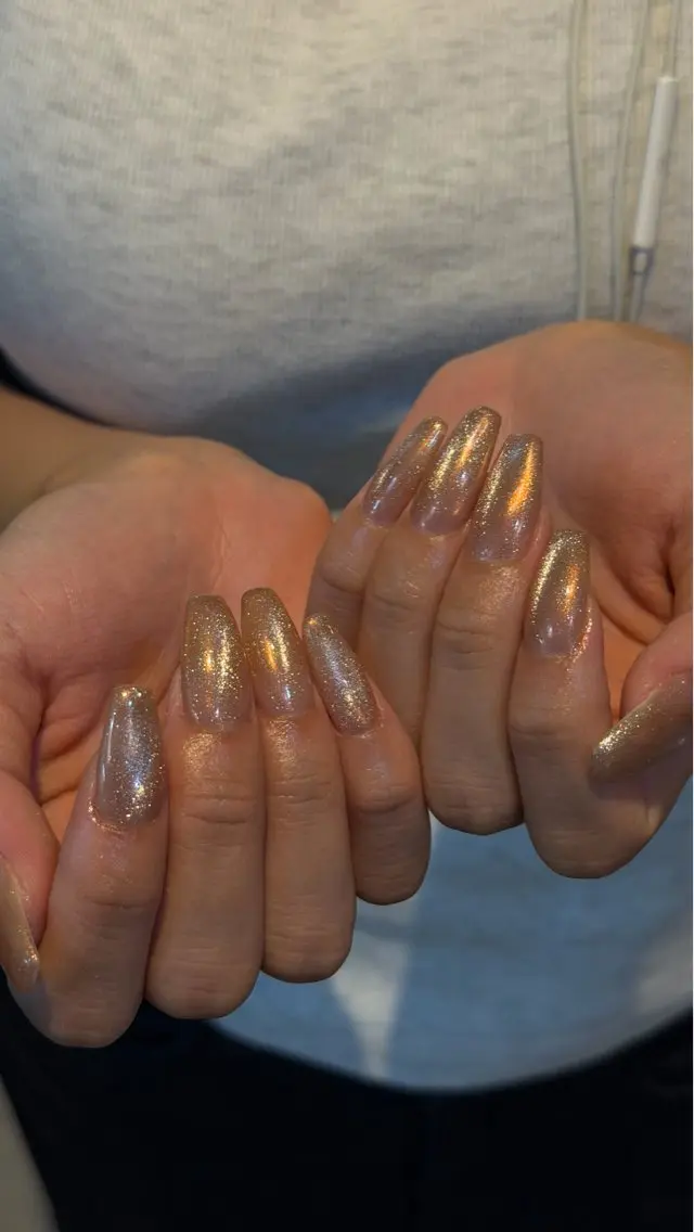ネイル マグネットネイル マグネットワンカラー ワンカラーネイル ハンドネイル nailsalon Utopiaのネイルデザイン