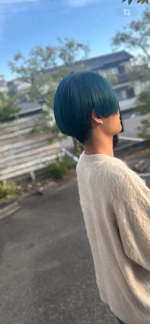 ショート メンズ カット ヘアカラー 林 エリのヘアスタイル