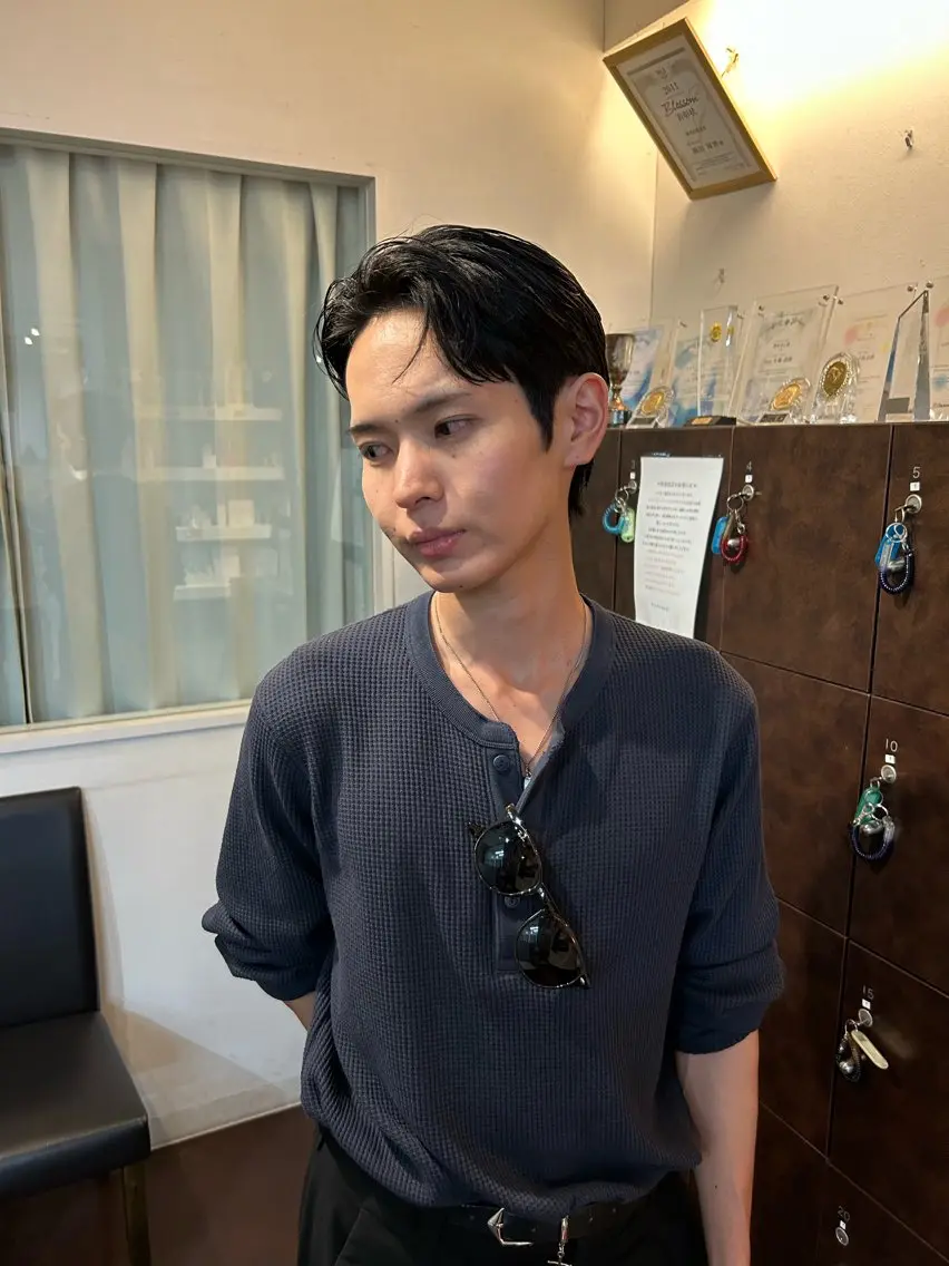 ショート メンズ ショートヘア 桜井晶/ Blossom大山店のヘアスタイル
