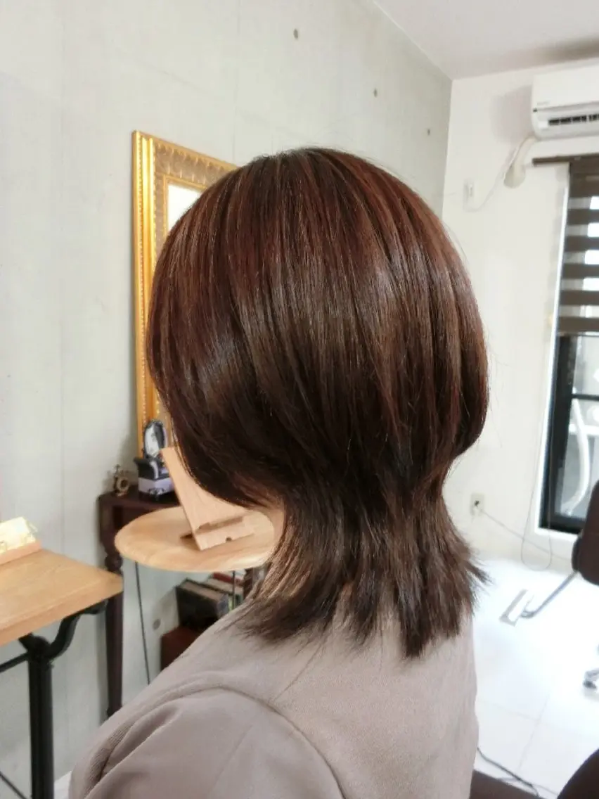 ミディアム トリートメント nao 艶カラー・髪質改善のヘアスタイル