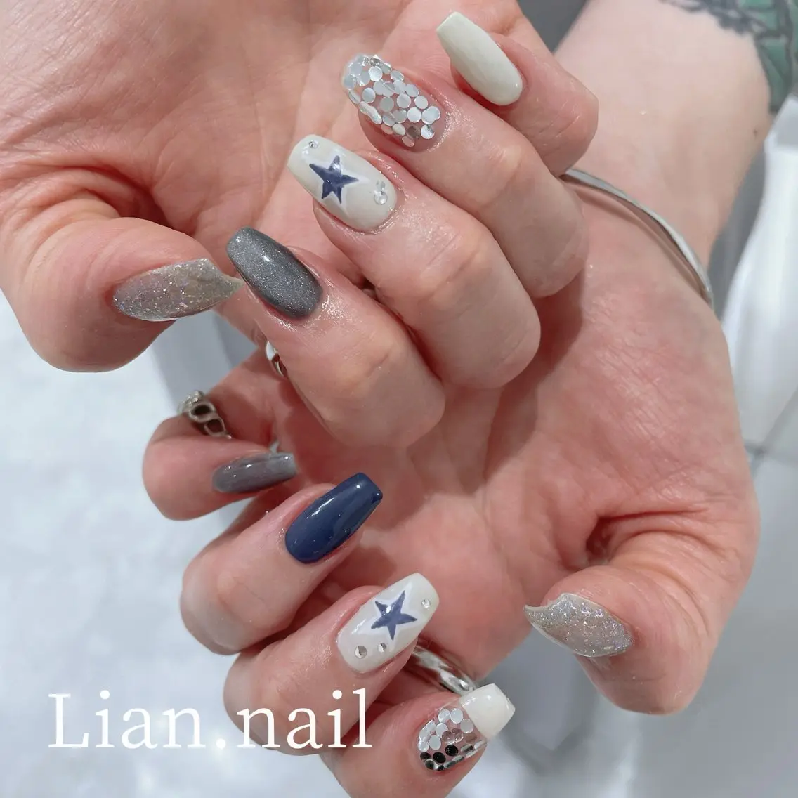 ネイル ハンドネイル フットネイル Lian nailのネイルデザイン
