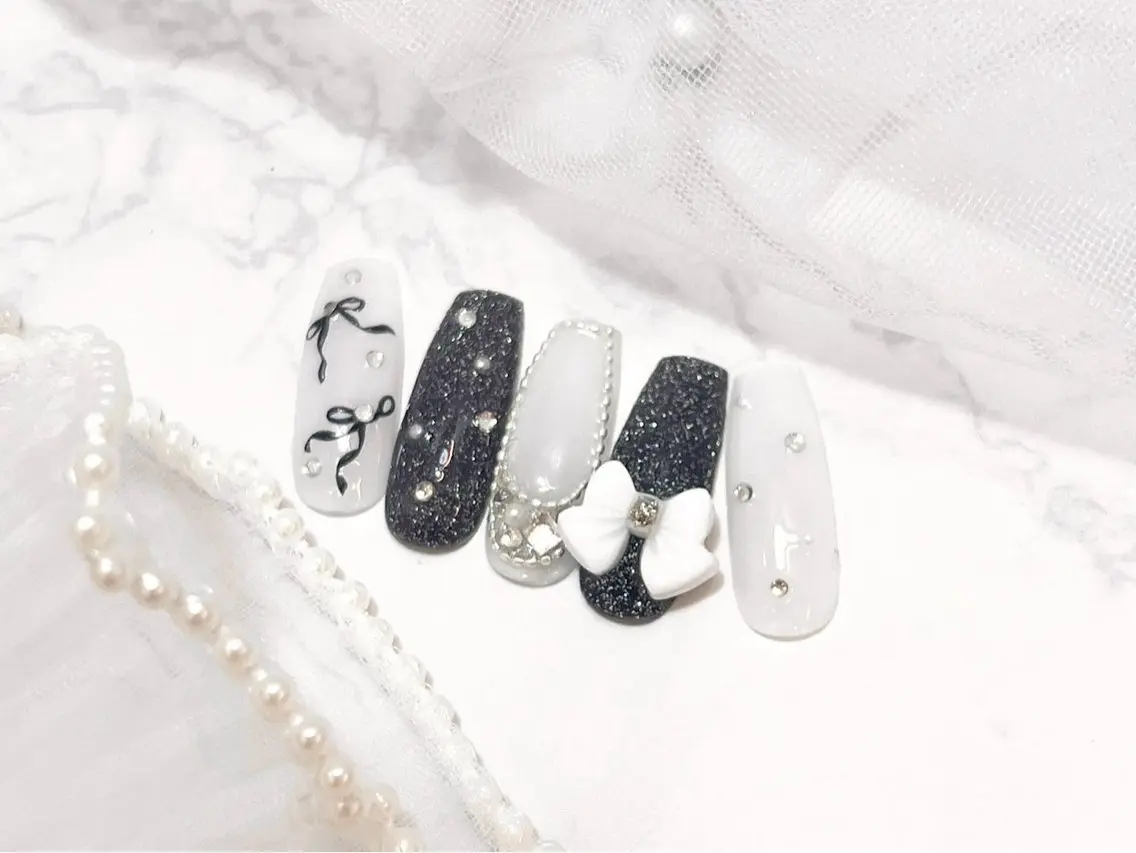 ネイル アートネイル フラッシュネイル フラワーネイル ジェルネイル ガーリー Puti nailのネイルデザイン