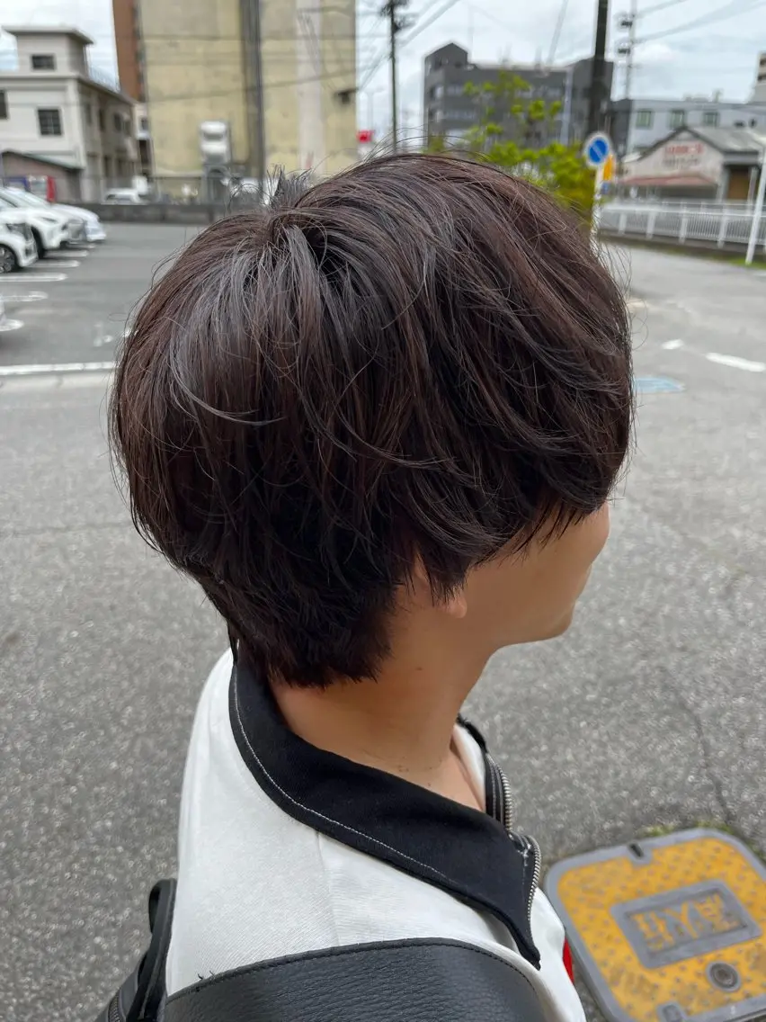 カラー パーマ メンズ メンズパーマ 大坪 拓斗のヘアスタイル