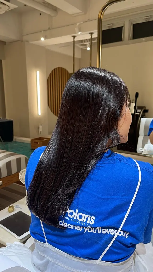 ミディアム カラー カット トリートメント SPUR ふうのヘアスタイル