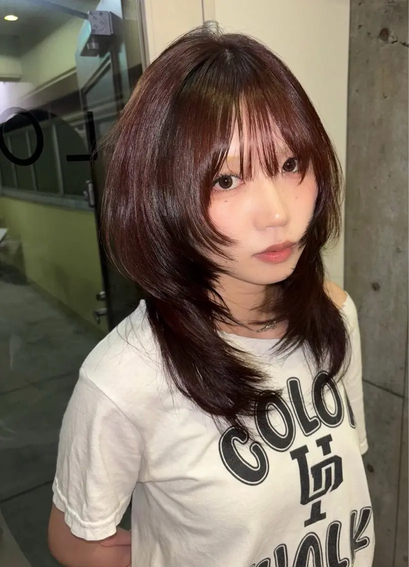 カラー ヘアカラー 🪺透明感カラー/ ブリーチ/カエデ🪺のヘアスタイル