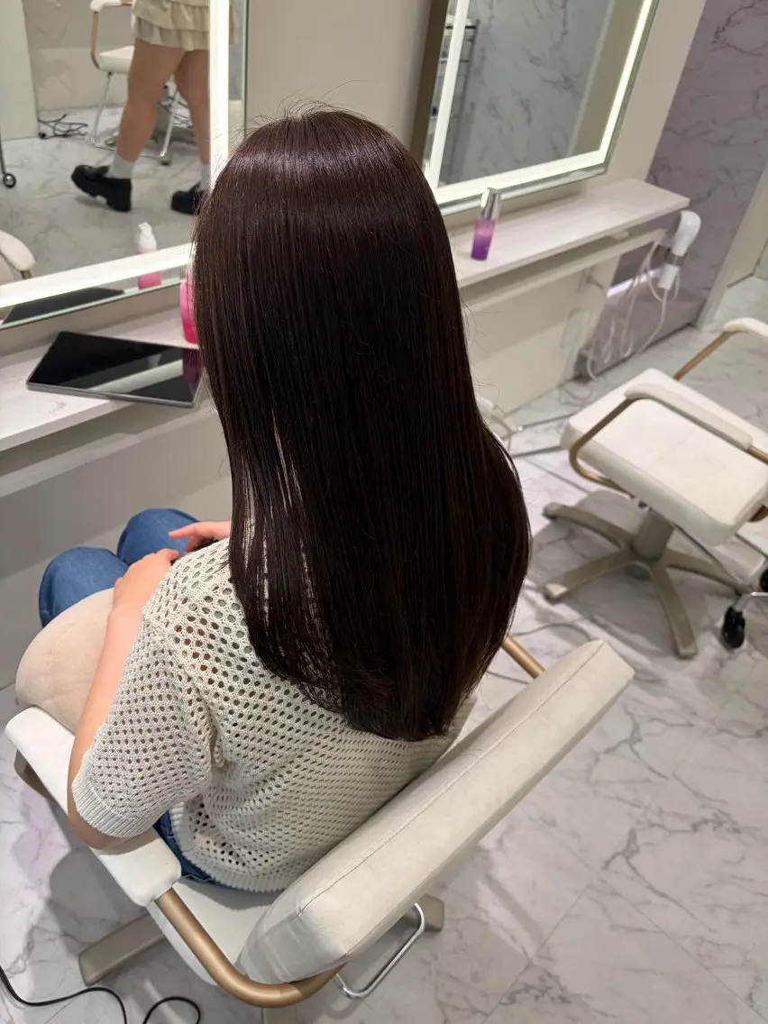 ロング カラー ヘアカラー トリートメント ParveMix┊ 太田 千尋🎀🪽のヘアスタイル