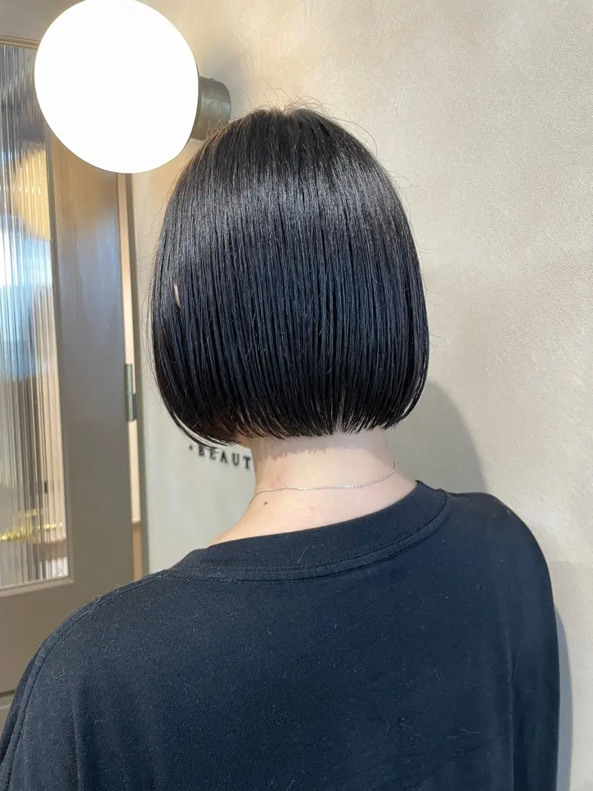 ショート カット トリートメント 黒坂 唯奈 /パーマ・ボブ特化のヘアスタイル