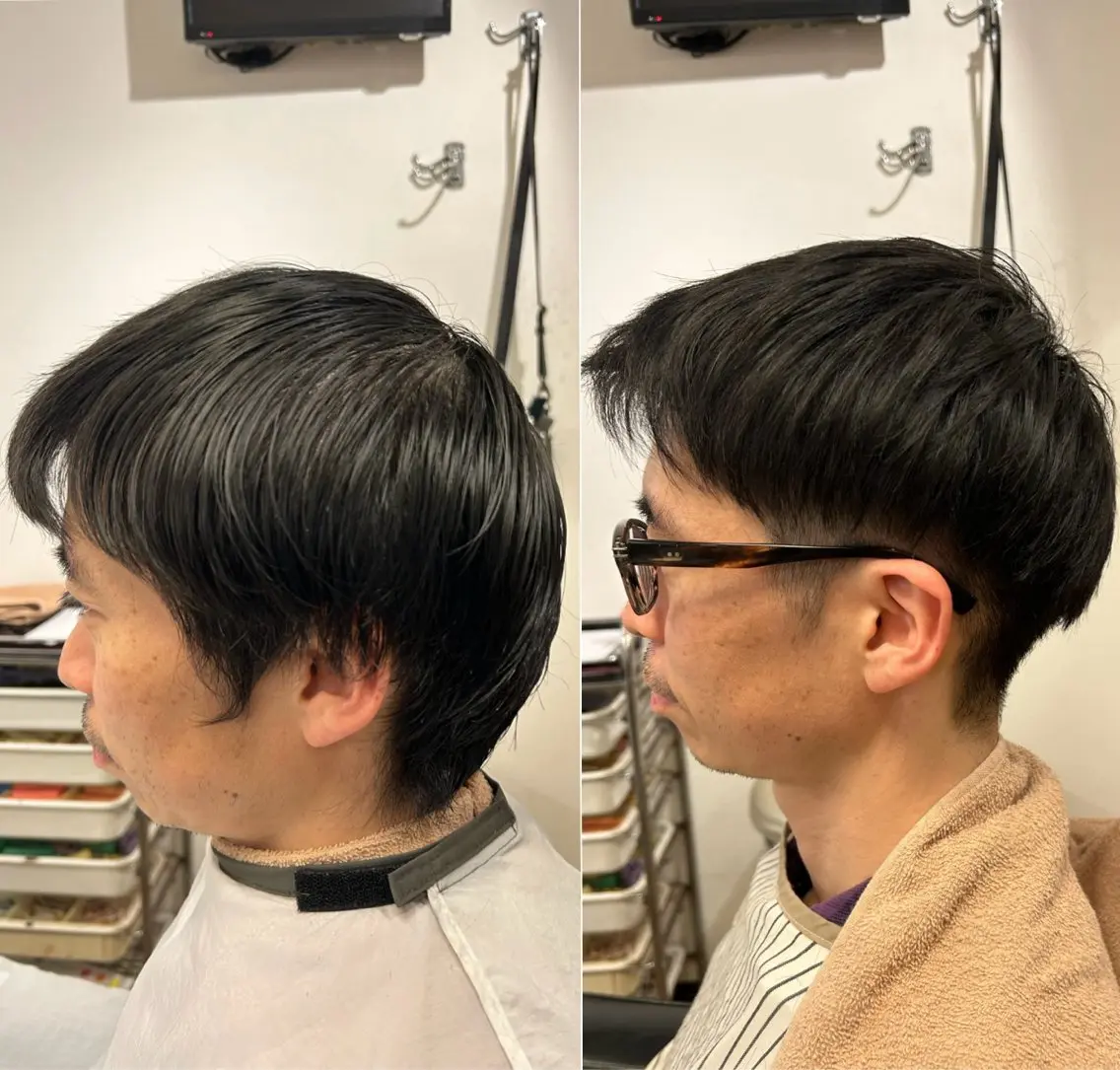 ショート 宇野井 勝太のヘアスタイル