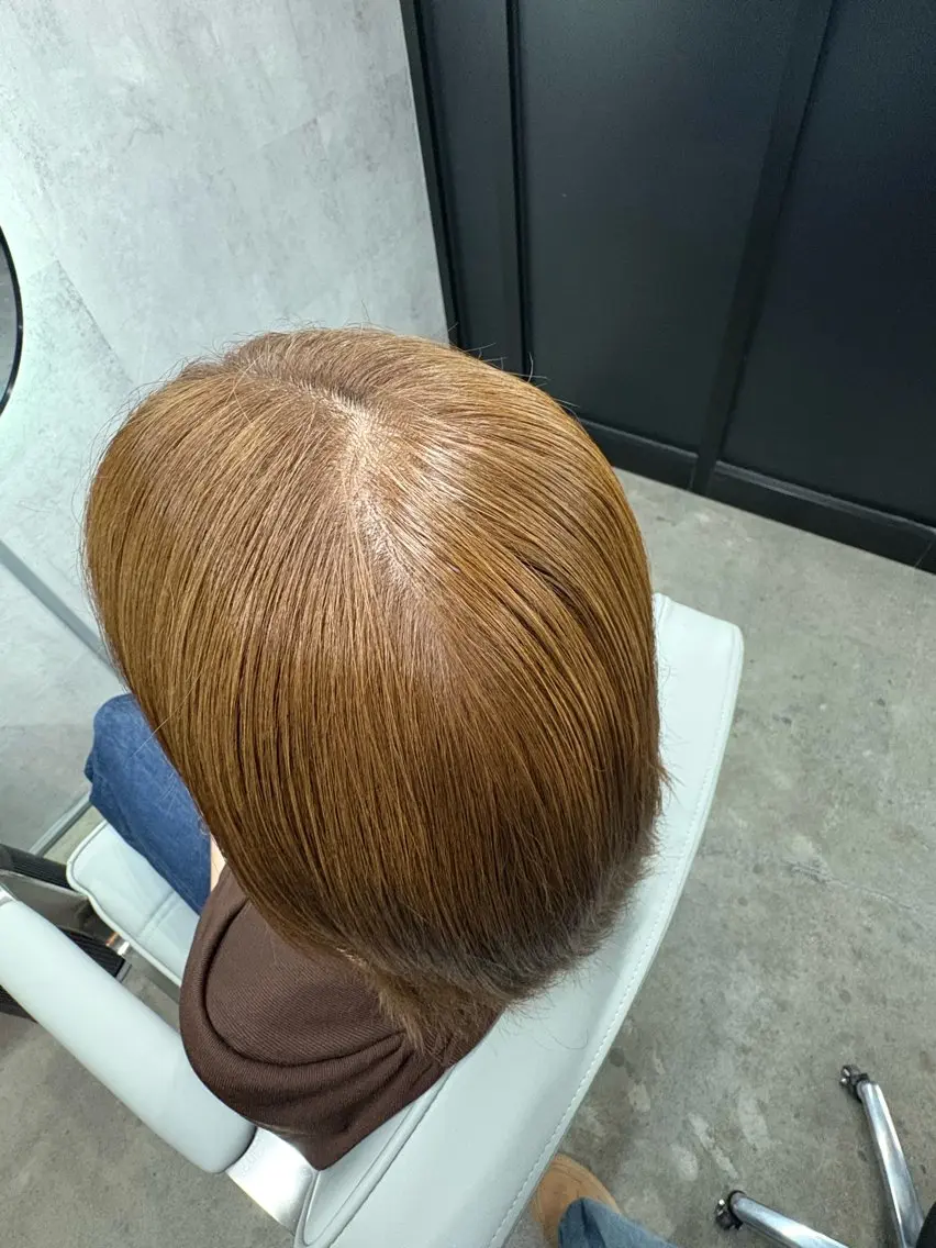 セミロング カラー ベージュカラー ヘアカラー Rin🥀 大通り/カラーモデルのヘアスタイル