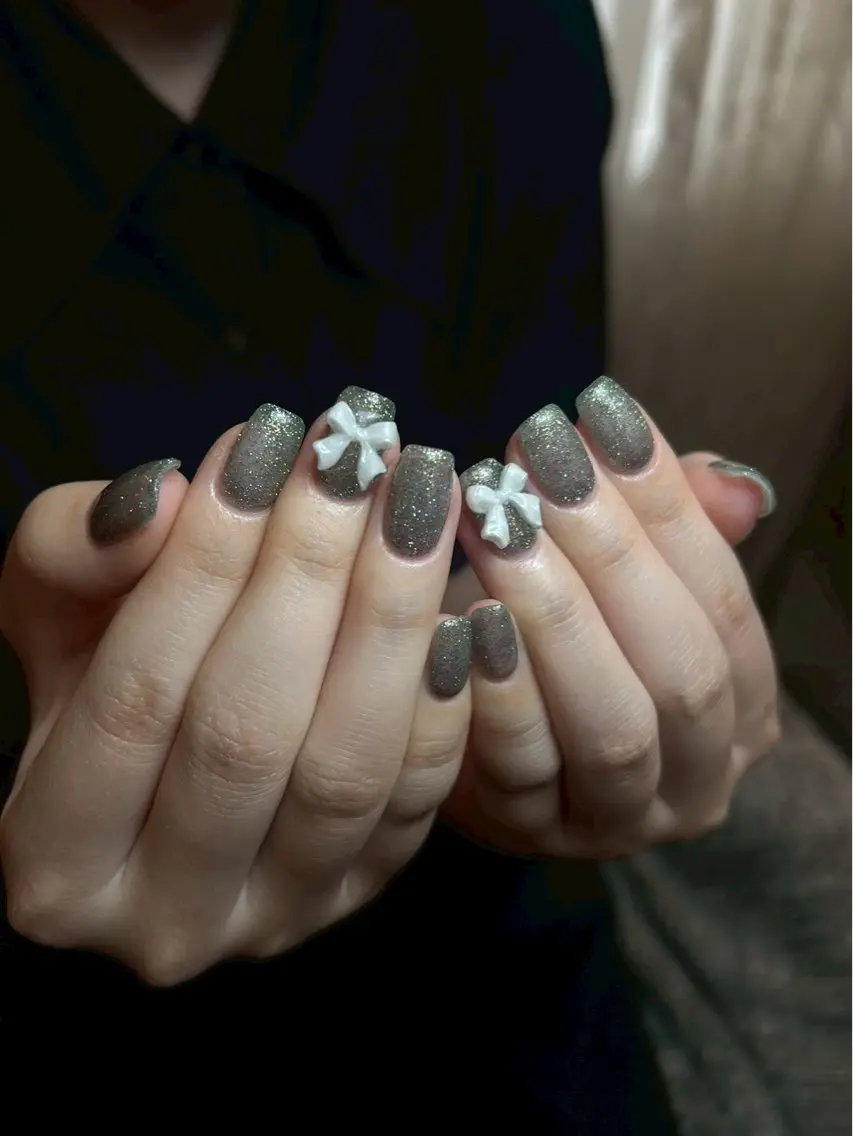 ネイル 長さ出し ジェルネイル 韓国ネイル マグネットネイル 持ち込み ハンドネイル amu.nail Tokoのネイルデザイン