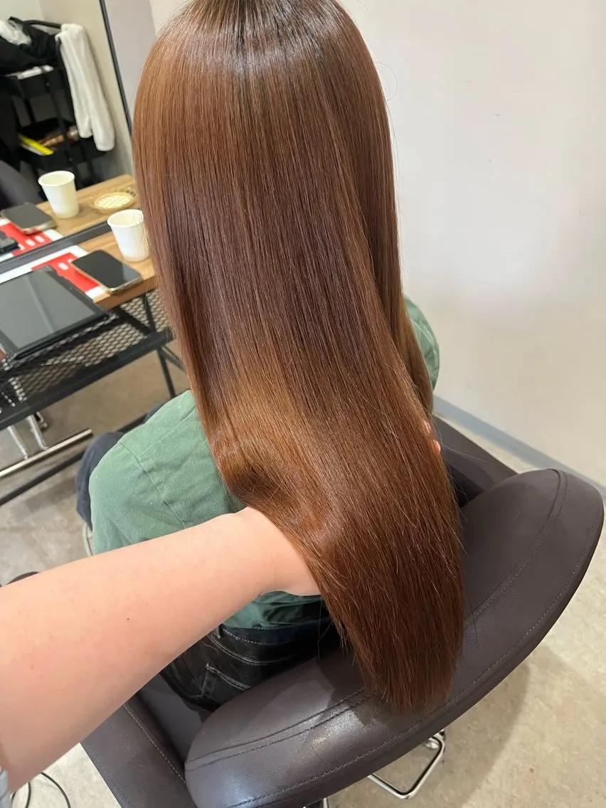 🎀韓国レイヤー/ 🫧透明感カラーのヘアスタイル