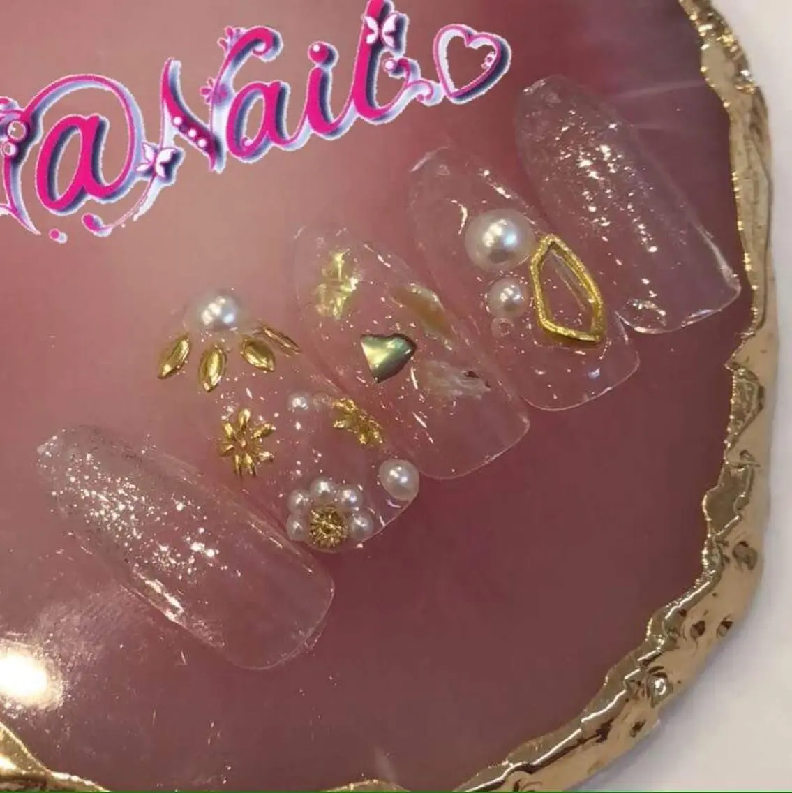 ネイル ネイルチップ 小尾 栞のネイルデザイン