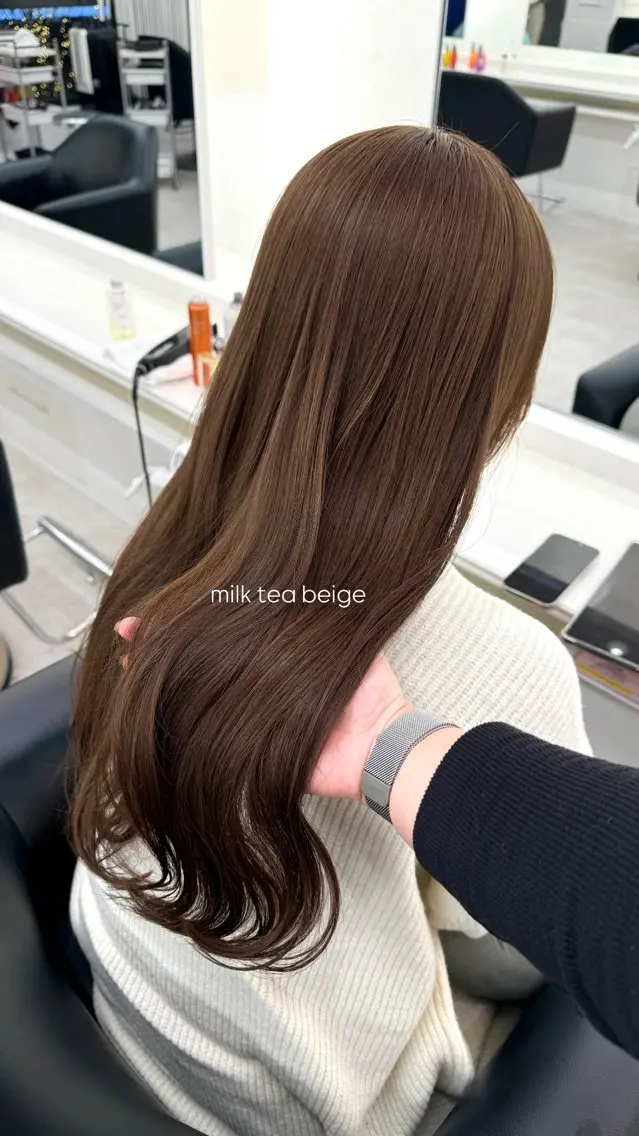 ミディアム ヘアカラー Parve Mix/ 平 奈果🎀のヘアスタイル