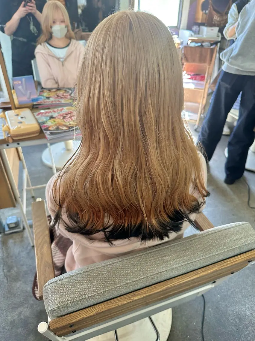 ロング カラー YURAGI🪴 FUTABAのヘアスタイル