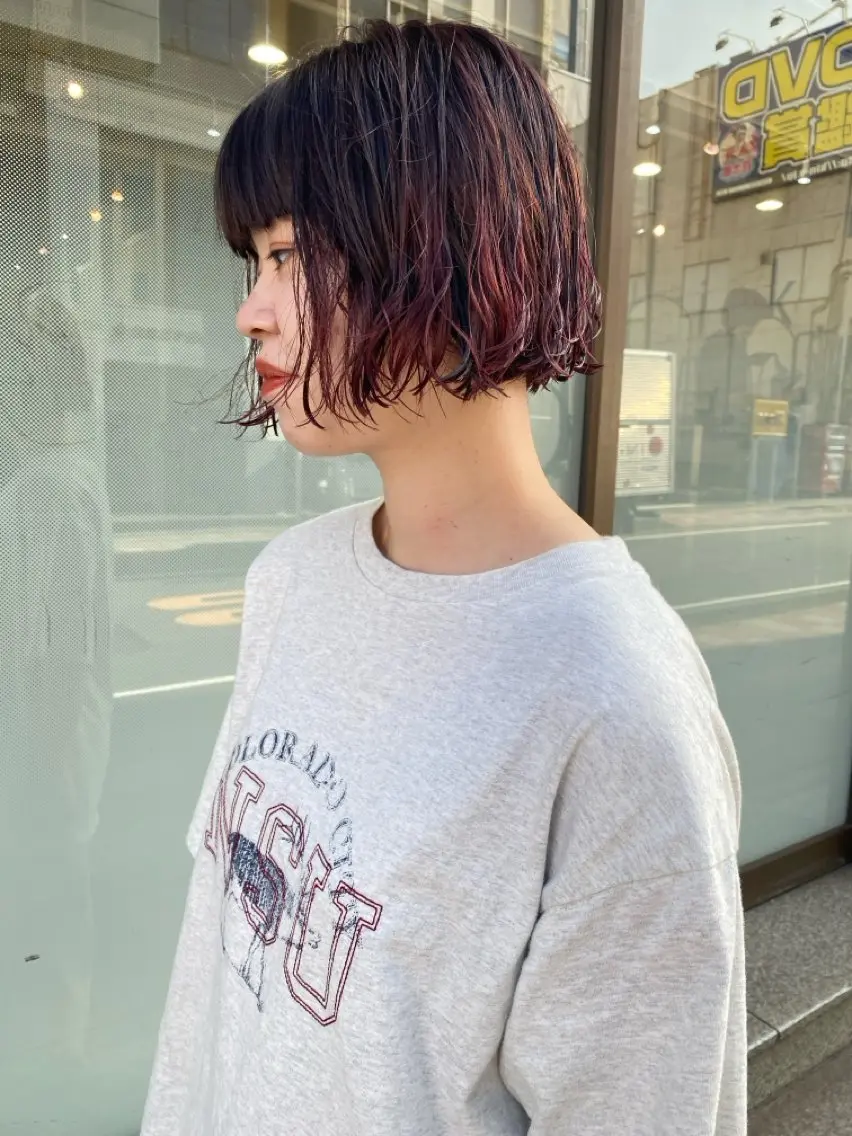 ショート カット パーマ maeda yumiのヘアスタイル