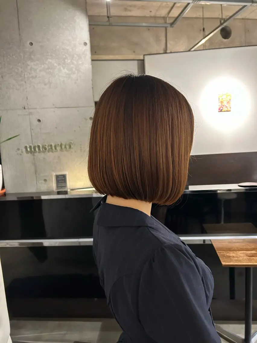 ショート レイヤー✨パーマ 🌙 nanacoのヘアスタイル